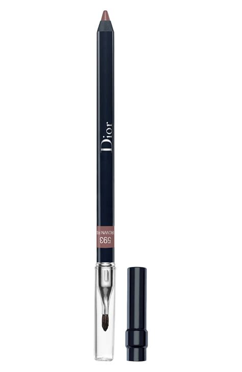 dior brown fig lip liner